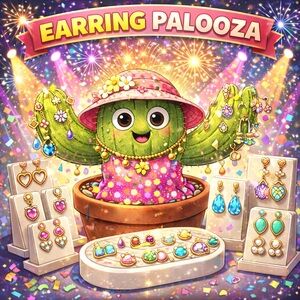 1-7 Earring Palooza 🌟 Catch your sparkle before someone else does